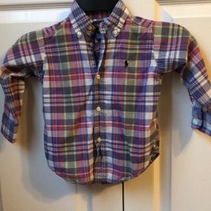 Polo Ralph Lauren button up shirt size 2T